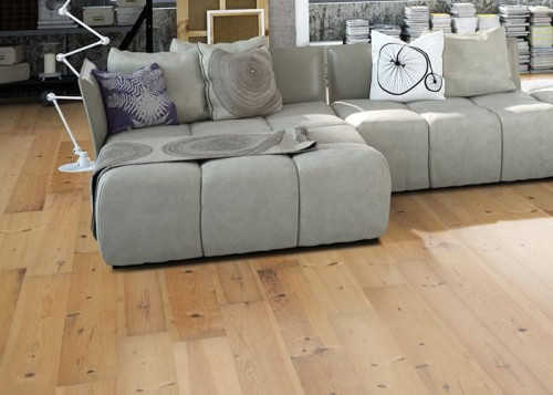 Parquet massif Pitchpin - 19 x 83 mm - brut