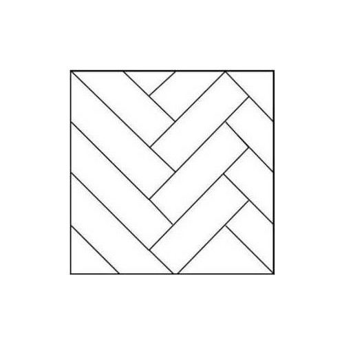 Parquet contrecollé Mélèze Bâton Rompu - 15 x 135 x 900 mm - verni ou huilé