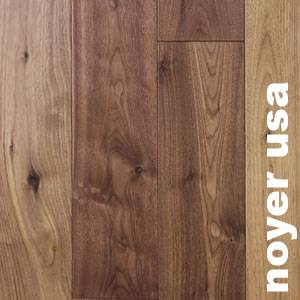 Parquet massif planchette Noyer US - 10 x 60 x 300 mm - brut