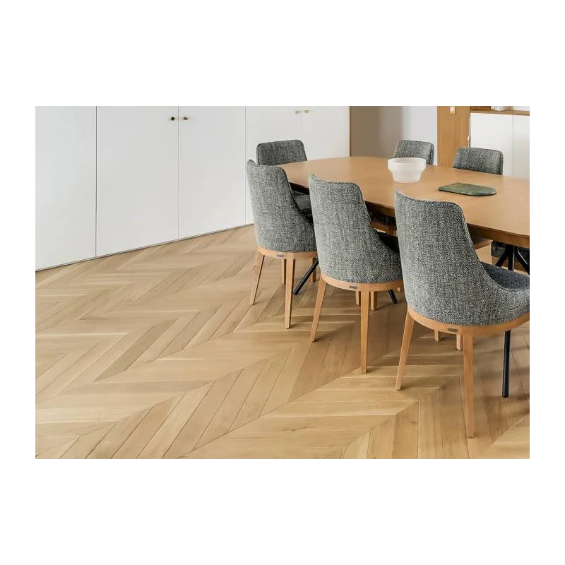 Schéma de mesure d'un parquet Point de Hongrie — dimensions et angles