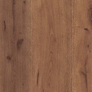 Parquet contrecollé Chêne Campagne - 15 x 185 mm - verni - brossé