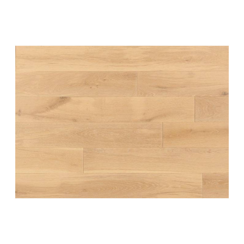 Parquet Parquet contrecollé Chêne Campagne - 15 x 160 mm - verni - brossé