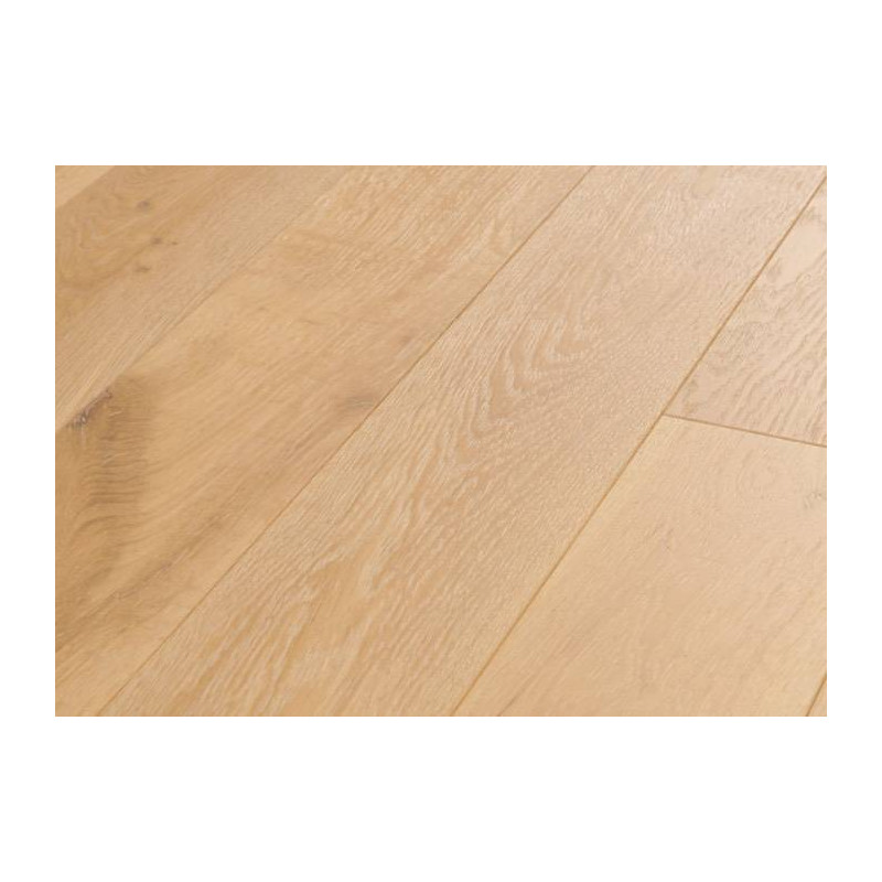 Parquet Parquet contrecollé Chêne Campagne - 15 x 160 mm - verni - brossé
