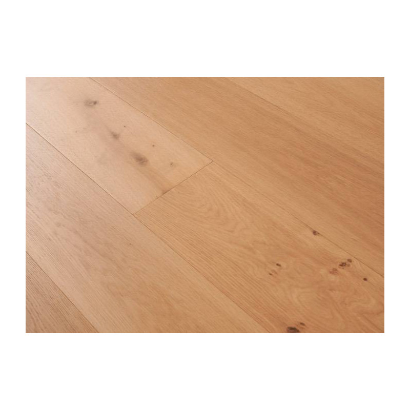 Parquet Parquet contrecollé Chêne Rustique - 14 x 190 mm - verni naturel