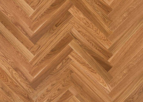 Parquet contrecollé Chêne Premier Bâton Rompu - 10 x 70 x 490 mm - huilé - Cannes