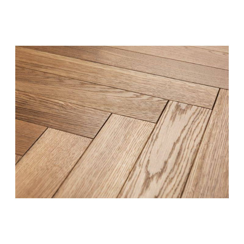 Parquet Parquet contrecollé Chêne Premier Bâton Rompu - 10 x 70 x 490 mm - huilé - Cannes
