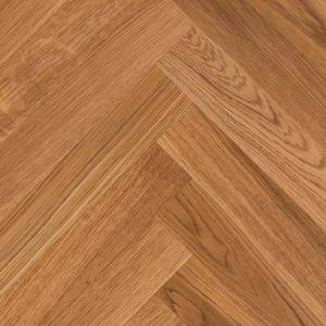 Parquet contrecollé Chêne Premier Bâton Rompu - 14 x 90 x 600 mm - huilé UV - brossé