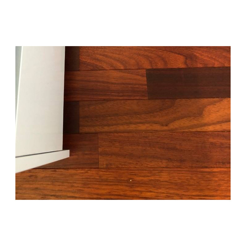 Parquet Parquet contrecollé Padouk - 15 x 130 mm - verni satiné