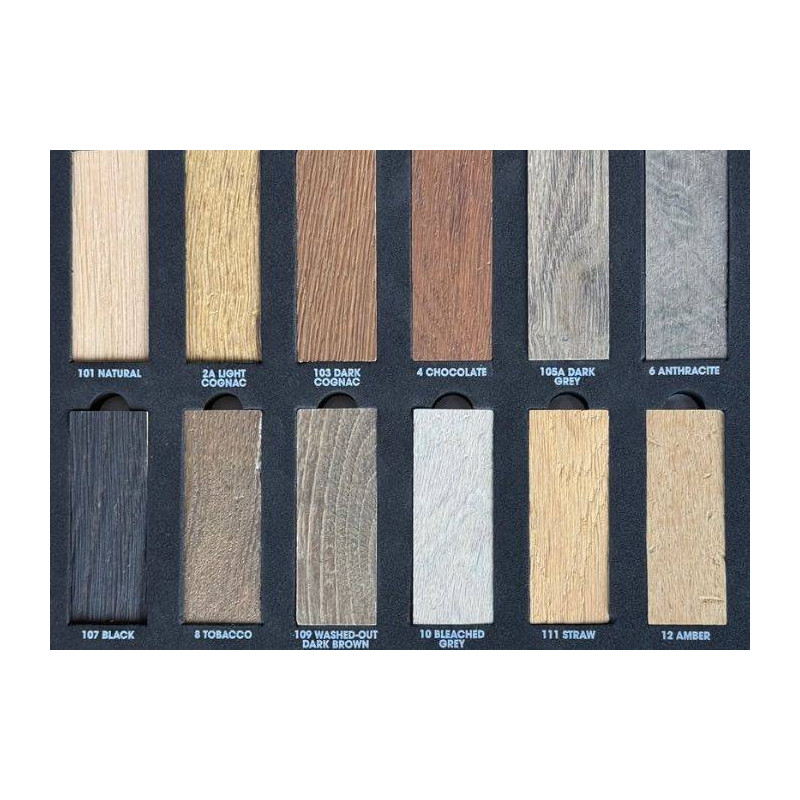 Parquet Parquet contrecollé Chêne - 20 x 300 mm - vieilli - couleur au choix