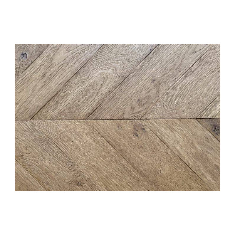 Parquet Parquet contrecollé Chêne Arbony Point Hongrie - 20 x 120 x 650 mm - brossé