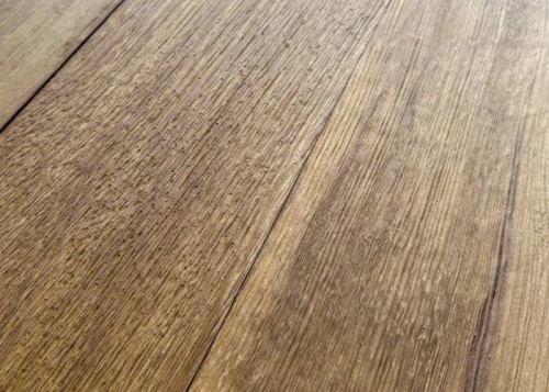 Parquet contrecollé Chêne multi-largeurs - brossé intense