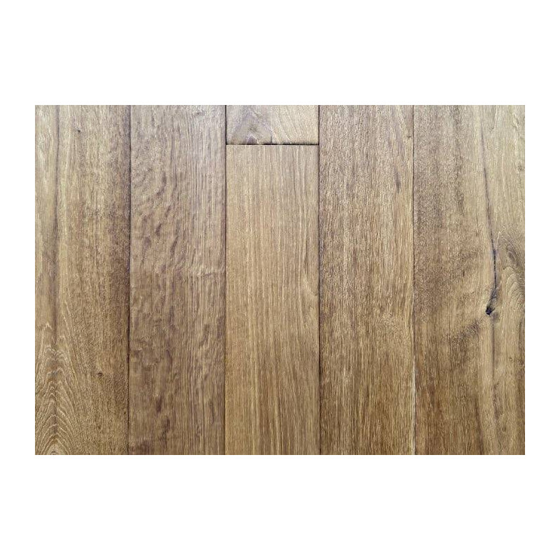 Parquet Parquet contrecollé Chêne multi-largeurs - brossé intense