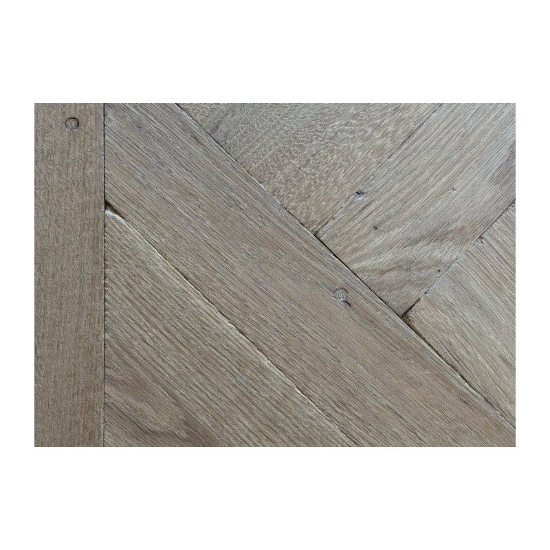 Parquet Panneaux Versailles massif Chêne vieilli - 15 x 700 x 700 mm - huilé
