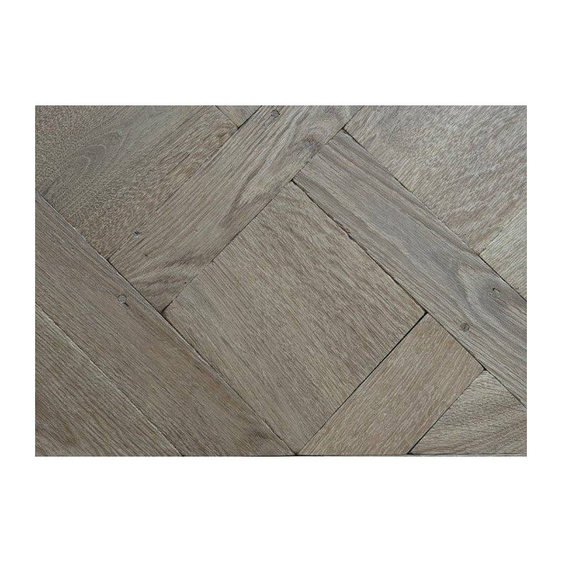 Parquet Panneaux Versailles massif Chêne vieilli - 15 x 700 x 700 mm - huilé