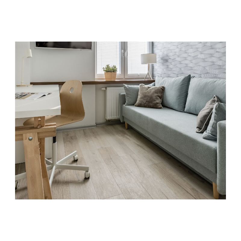 Parquet Parquet stratifié - 5,5 x 180 x 1220 mm - aspect incolore