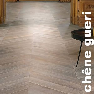 Parquet Contrecollé Chêne Rustique - 12 x 180 mm - huilé gris