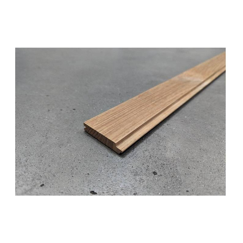 Parquet Usinage feuillure pont de bateau