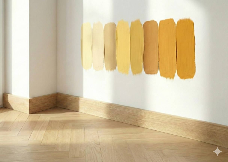 Parquet Plinthes Bambou Moso - 15 x 50 mm - verni - naturel - horizontal