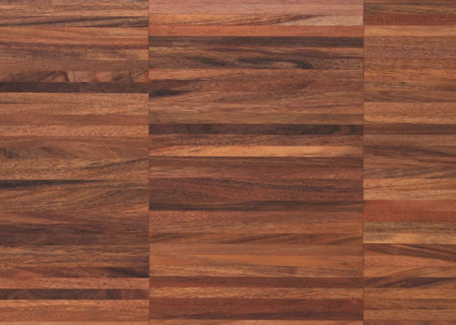 Parquet industriel Curupau - 14 x 22 x 250 mm - motif sur chants