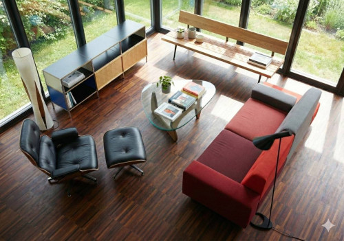 Parquet industriel Merbau - 15 x 20 x 200 mm - motif sur chants - PROMO