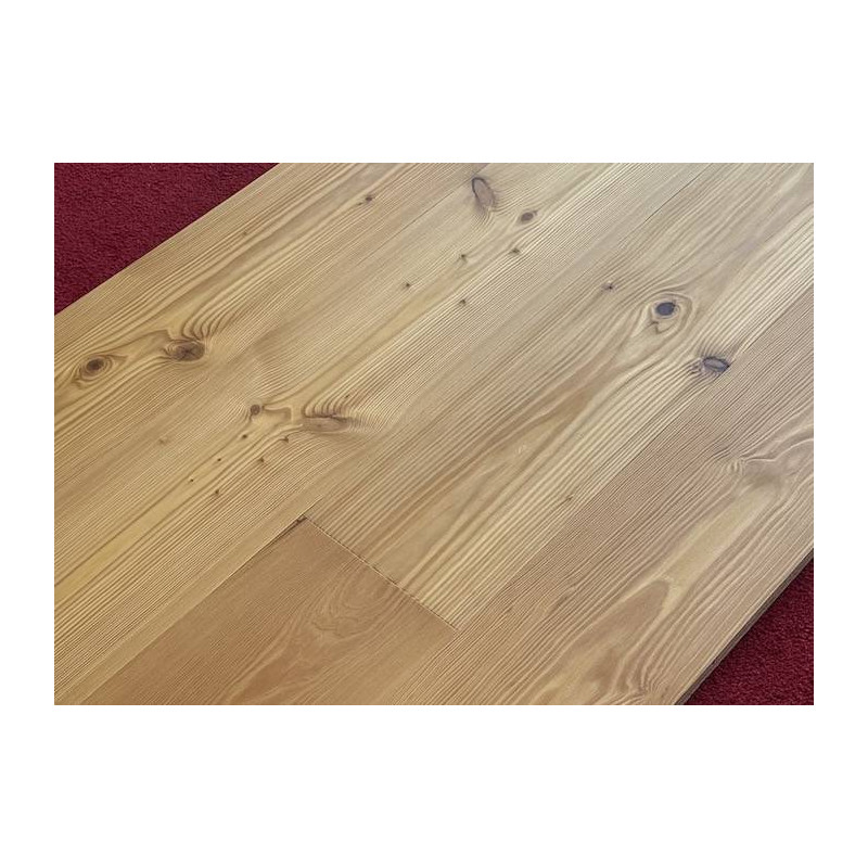 Parquet Parquet contrecollé Mélèze - 15 x 190 mm - huilé UV - brossé