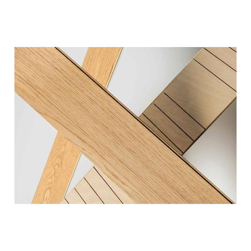 Parquet Parquet contrecollé Chêne Premier - 5,5 x 120-140 mm - brut