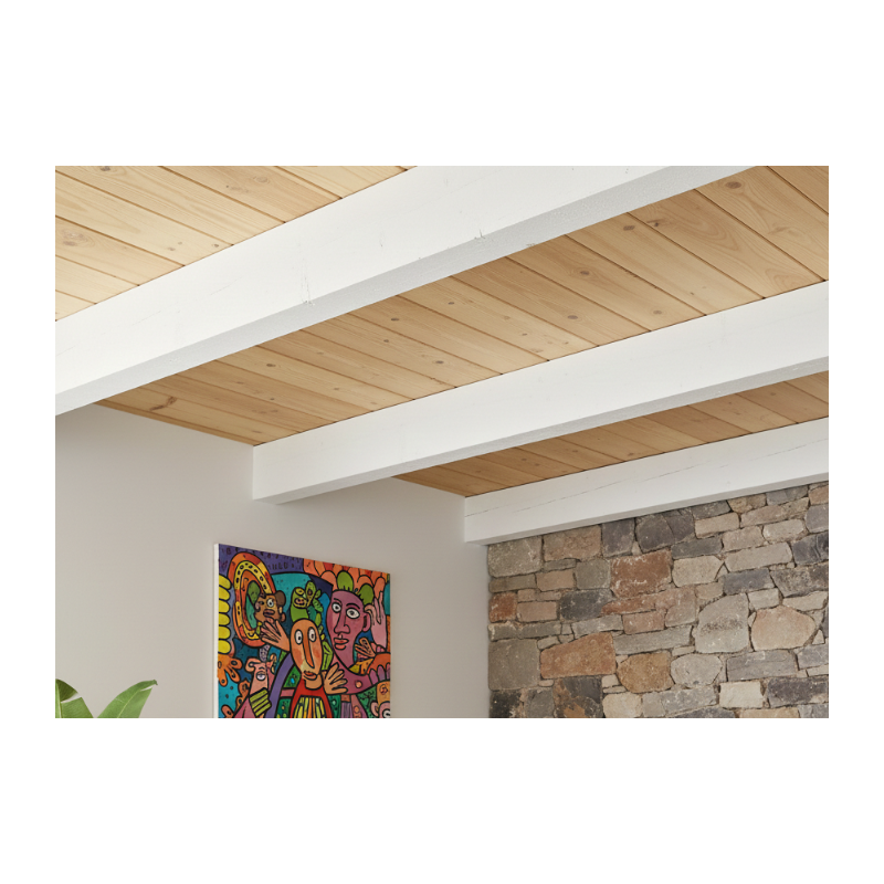 Parquet Parquet massif Chêne Campagne - 21 x 140 mm - brut - double face - pour mezzanine