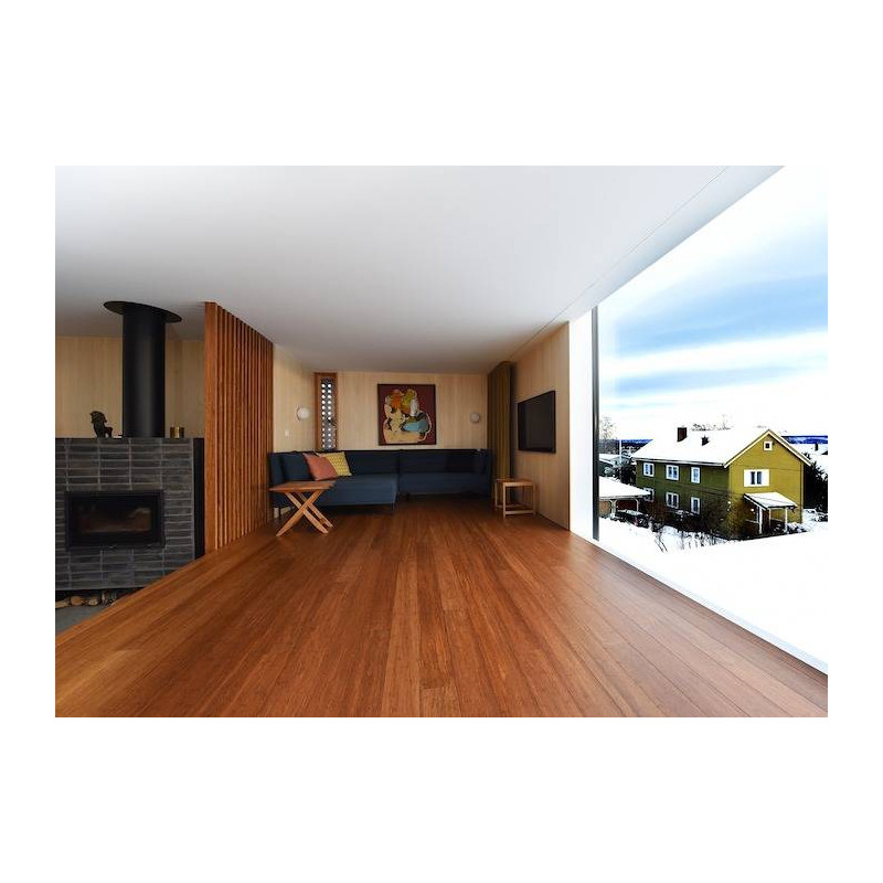 Parquet Parquet massif Bambou PureBamboo - 14 x 137 x 1850 mm - verni - caramel - density - PROMO