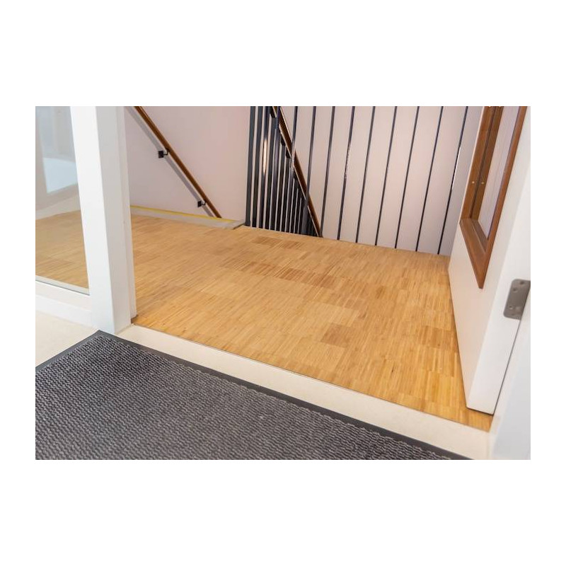 Parquet Parquet industriel Bambou Moso - 15 x 140 x 280 mm - caramel - colis de 2,352 m2