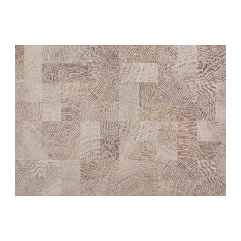 Parquet massif en bois de bout Chêne Premier - 10 x 42 x 84 mm - brut - Cannes