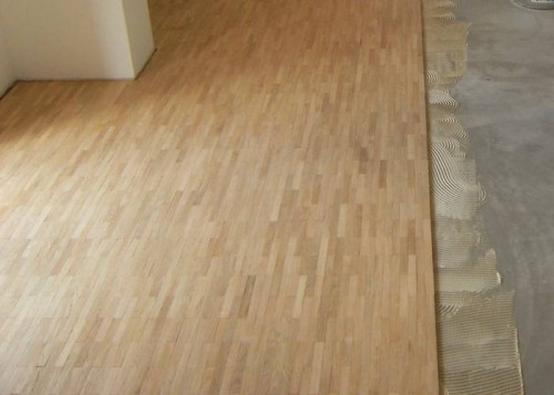 Parquet industriel Chêne Premier - 8 x 23 x 160 mm - motif coupe de pierre
