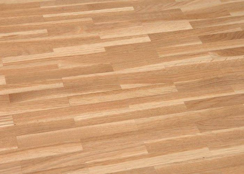 Parquet industriel Chêne Nature - 8 x 23 x 160 mm - motif coupe de pierre