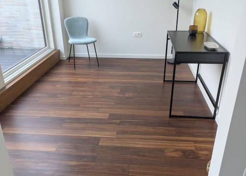 Parquet massif Kuku - 15 x 120 mm - verni - Le Cannet