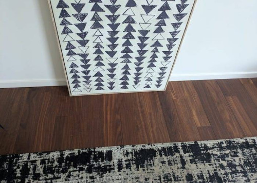 Parquet massif Afrormosia - 15 x 120 mm - brut - Bali