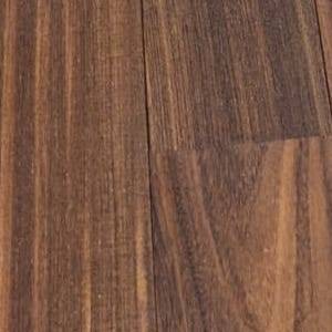 Parquet massif Noyer d'Asie / Kuku - 15 x 120 mm - verni mat - Bali