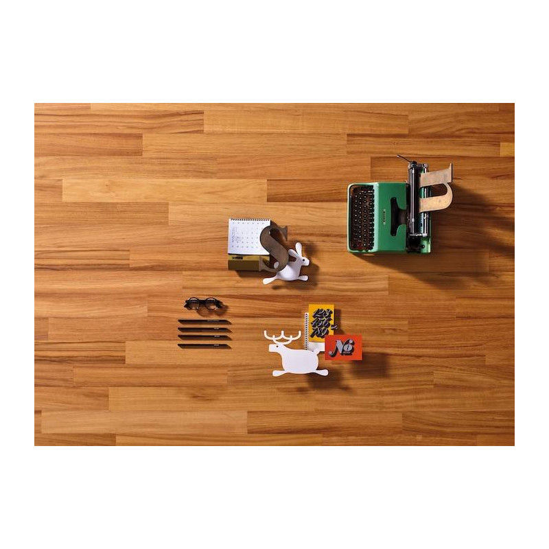 Parquet Parquet contrecollé Doussié - 11 x 90 mm - verni