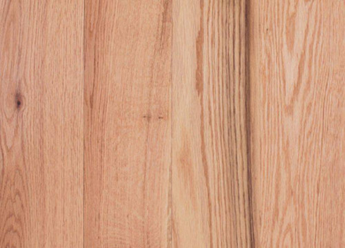 Parquet industriel Chêne rouge - 10 x 08 x 160 mm - motif sur chants