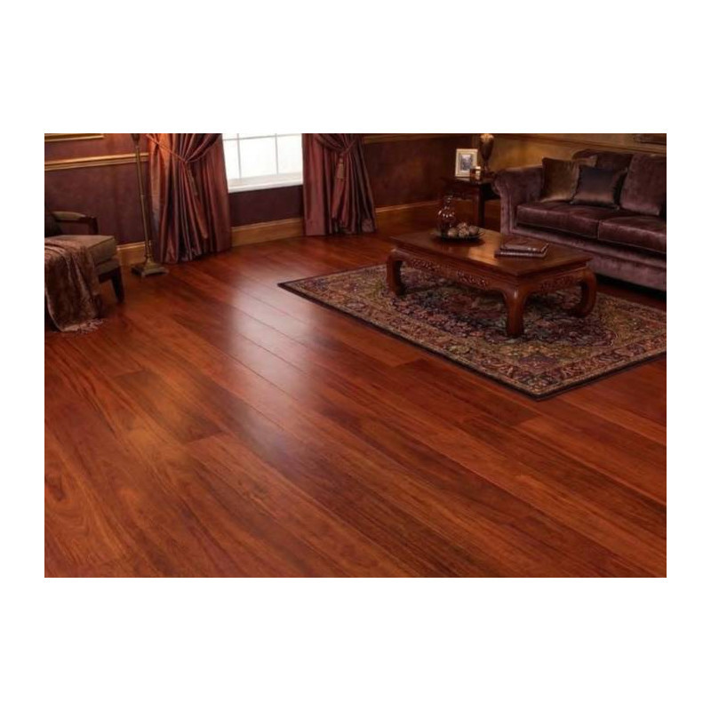 Parquet Parquet massif Cumaru Rouge - 20 x 115 mm - brut - déclassé