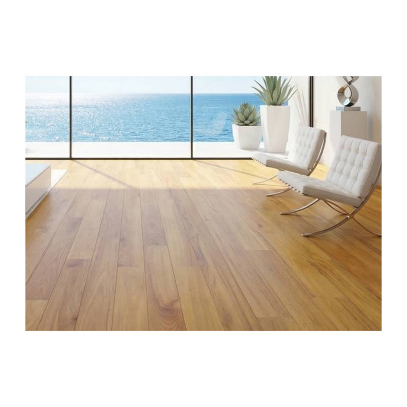Parquet Parquet massif Acacia Robinier - 14 x 120 mm - verni satiné