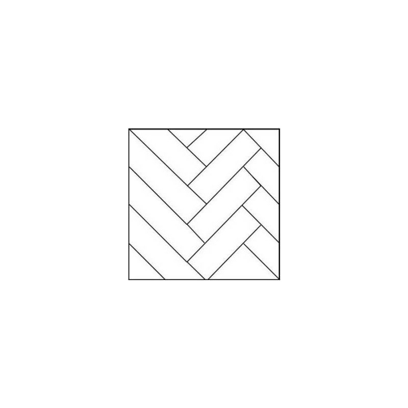 Parquet contrecollé Chêne Premier Bâton Rompu - 11 x 90 x 500 mm - verni mat - BON PLAN - La Ciotat