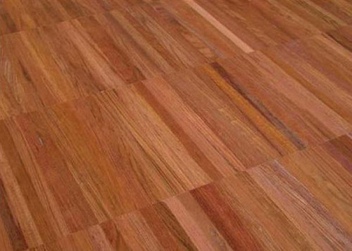 Parquet industriel Jatoba - 19 x 10 x 155 mm - motif sur chants