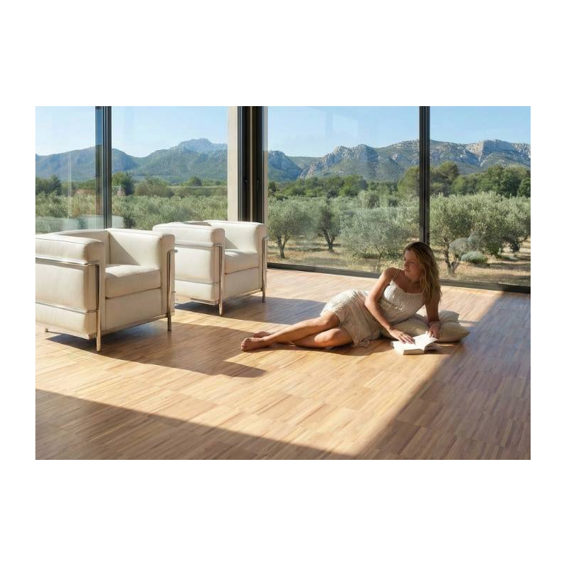 Parquet Parquet industriel Erable EU - 8 x 160 x 160 mm - motif à damier
