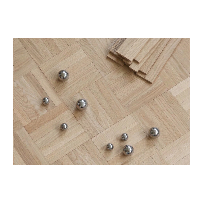Parquet Parquet industriel Chêne Premier - 8 x 23 x 160 mm - motif à damier - Lausanne