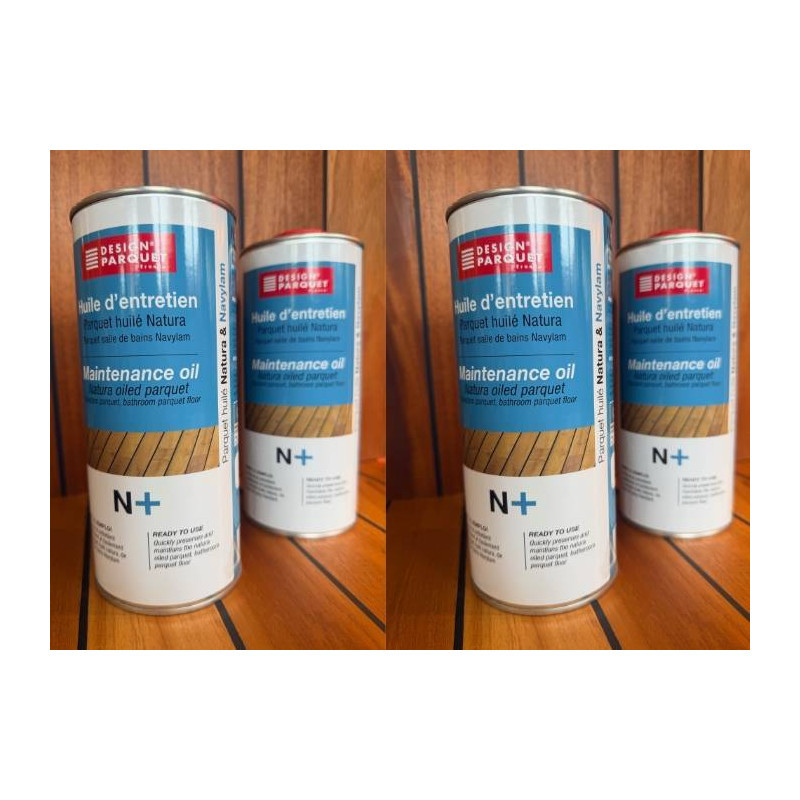 Parquet Huile Navy pour parquets pont de bateau - bidon de 1 L