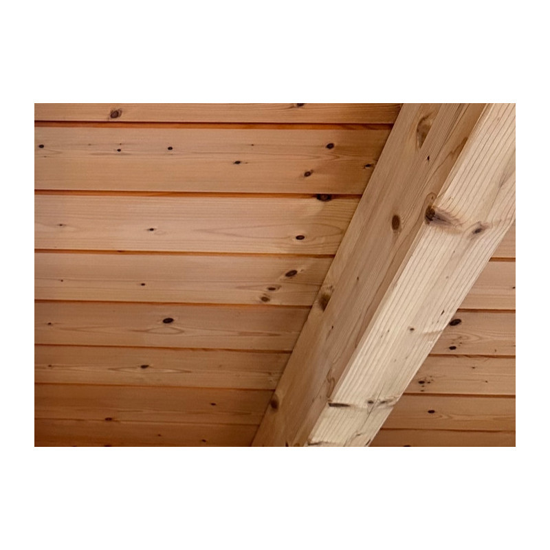 Parquet Parquet massif Douglas - 28 x 250 mm - brut - double face - pour mezzanine