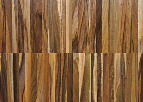 Parquet industriel Tajibo ECO - 14 x 22 x 250 mm - motif sur chants
