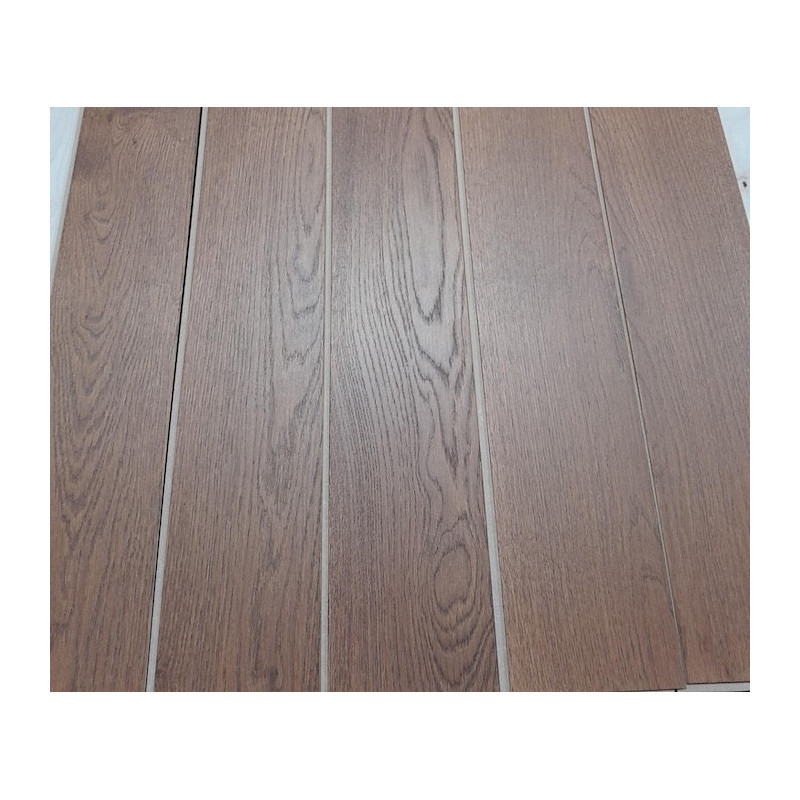 Parquet Parquet contrecollé Chêne Rustique/Campagne - 11 x 130 mm - verni mat - PROMO - Toulouse