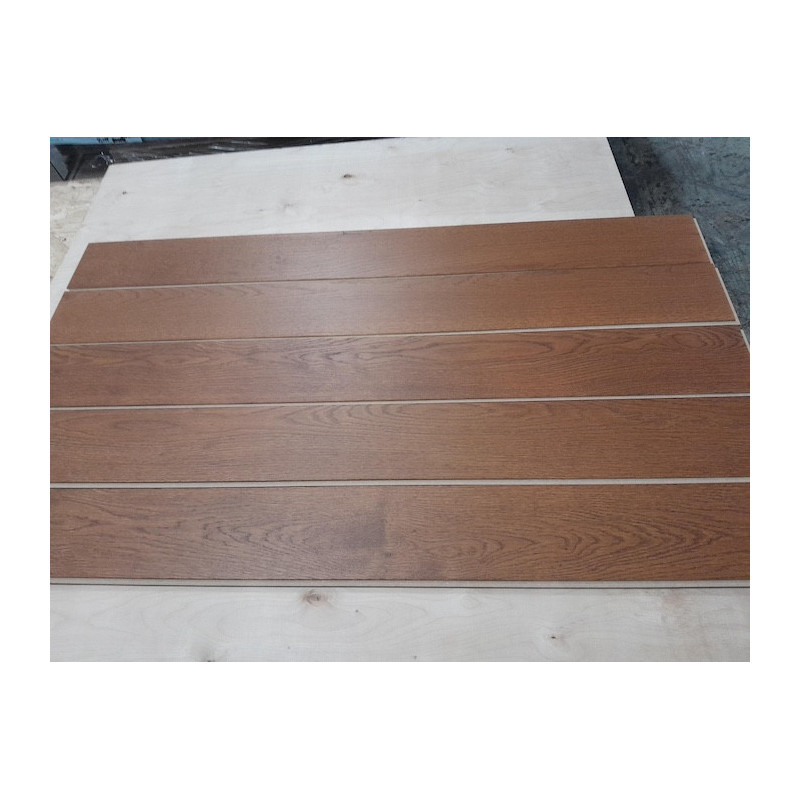 Parquet Parquet contrecollé Chêne Rustique/Campagne - 11 x 130 mm - verni mat - PROMO - Toulouse