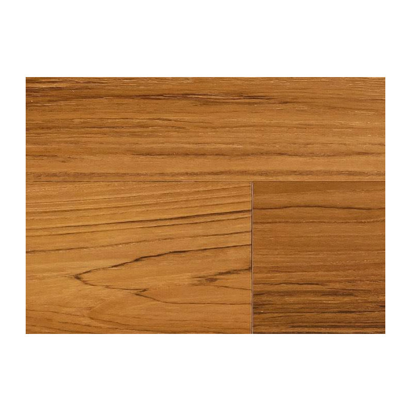 Parquet Parquet contrecollé Teck - 14 x 185 mm - huilé - PROMO