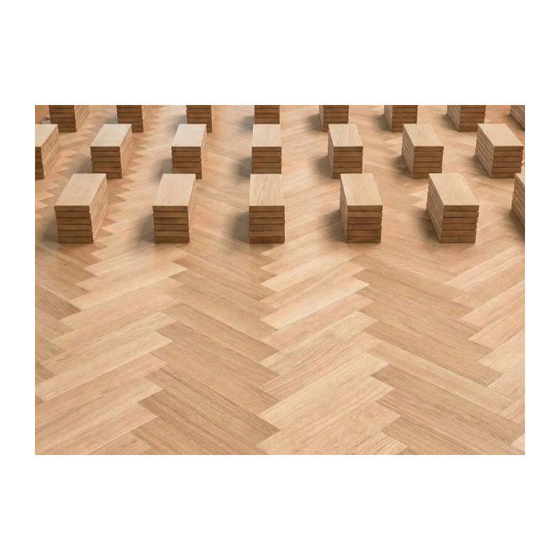 Parquet Parquet massif planchette Hêtre Premier - 10 x 50 x 250 mm - brut